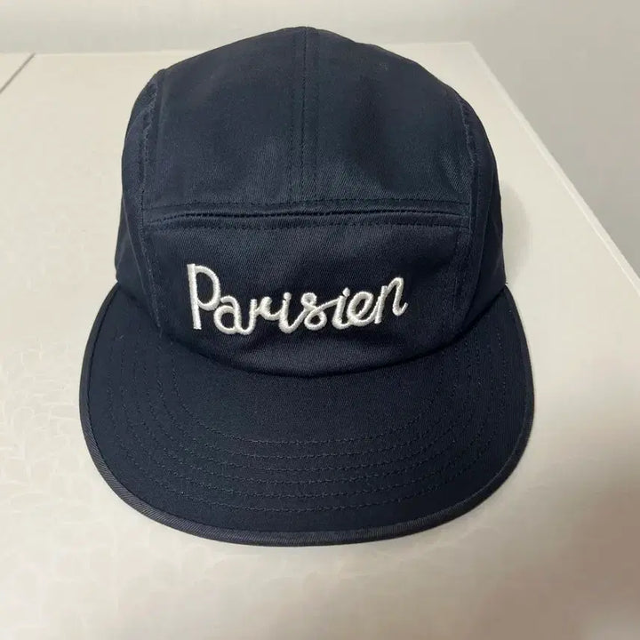 [BUNJANG] Maison Kitsuné Parisian Camp Cap Navy / 메종키츠네 파리지앵 캠프캡 네이비