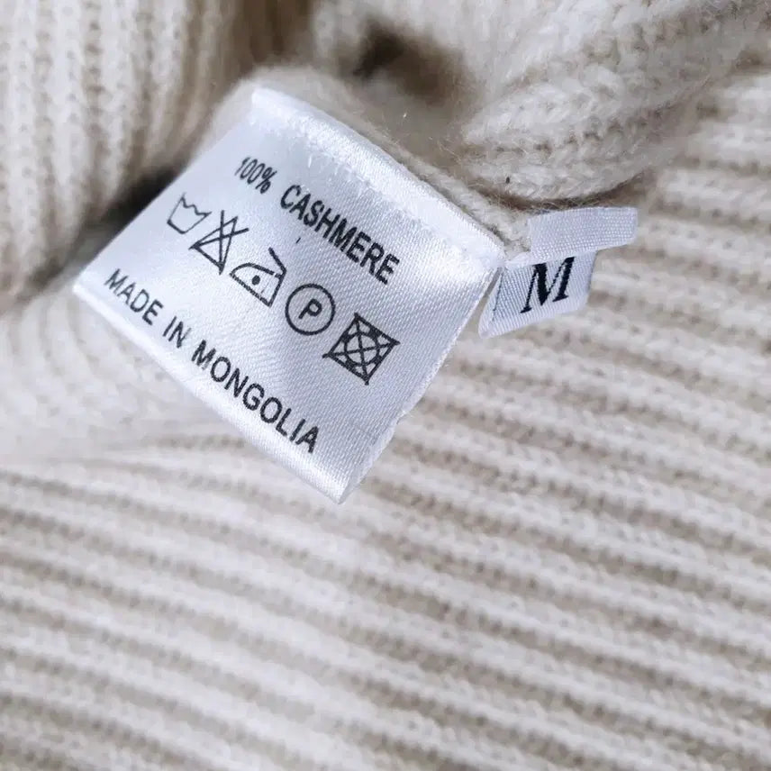 [BUNJANG] Mongolia Premium Cashmere Double Long Cardigan / 프리미엄 몽골리아 캐시미어100% 더블 롱 가디건