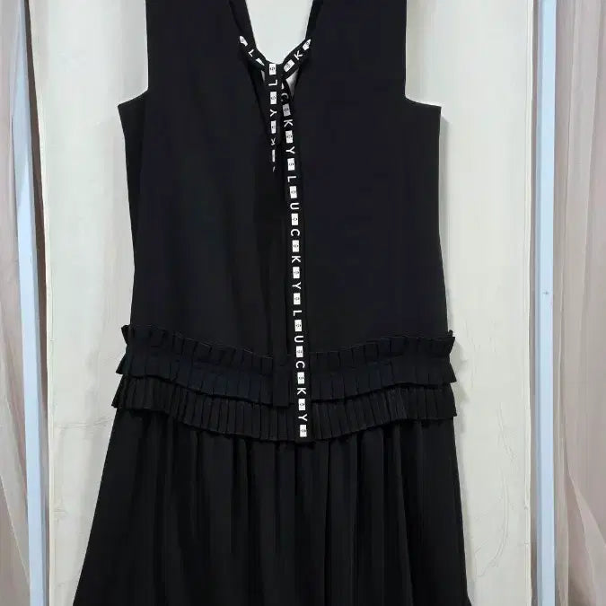 [BUNJANG] Lucky Chouette Long Dress (38) / 럭키슈에뜨롱원피스(38)