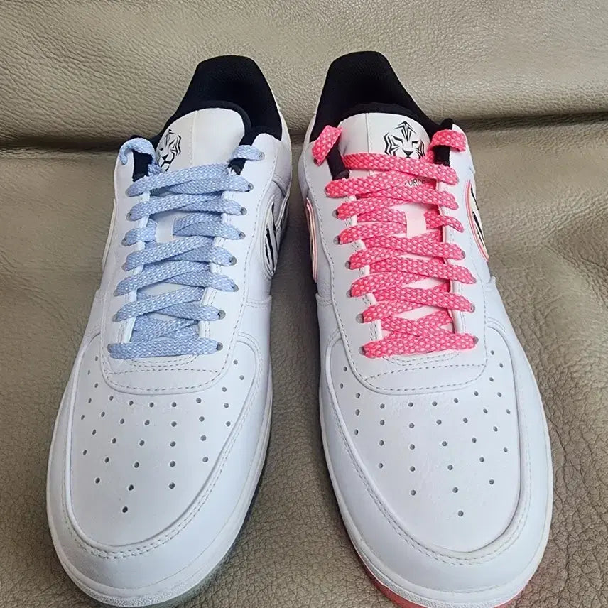 [BUNJANG] Nike Air Force 1 Zebra Swoosh / (280)나이키 에어포스1 지브라스우시