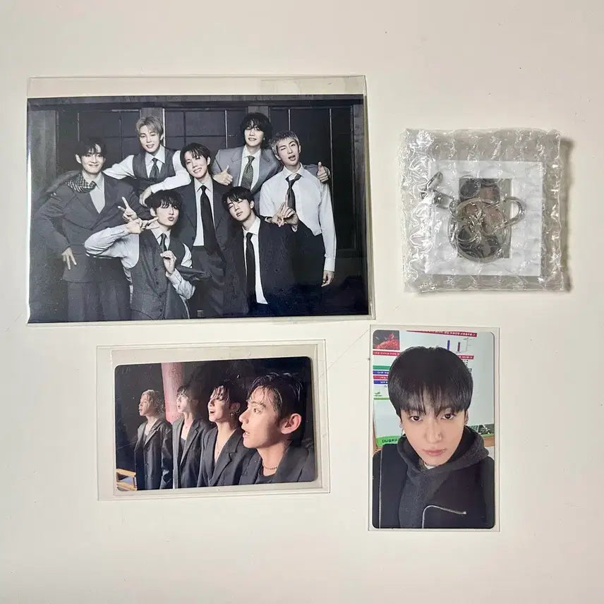 [SOLD OUT] 방탄 아리랑 위버스 특전 정국키링+포카