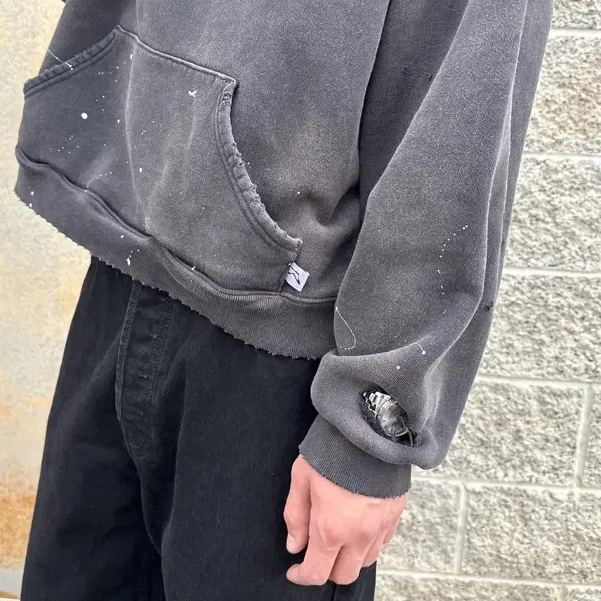 [BUNJANG] AKIMBO CLUB Watch Peeker Hoodie M / [반개할인] 아킴보 클럽 워치 피커 watch peeker 후드티 M