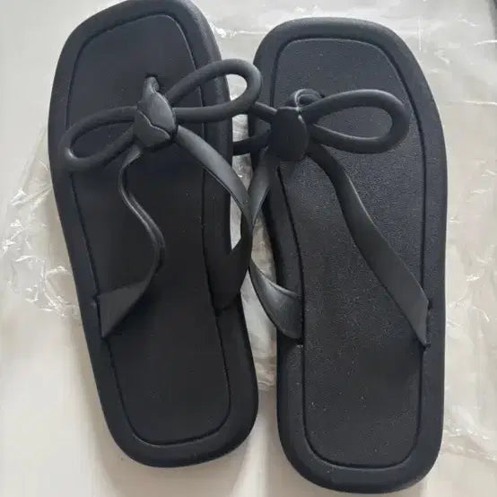 [BUNJANG] Ribbon Flip-Flops / 리본쪼리