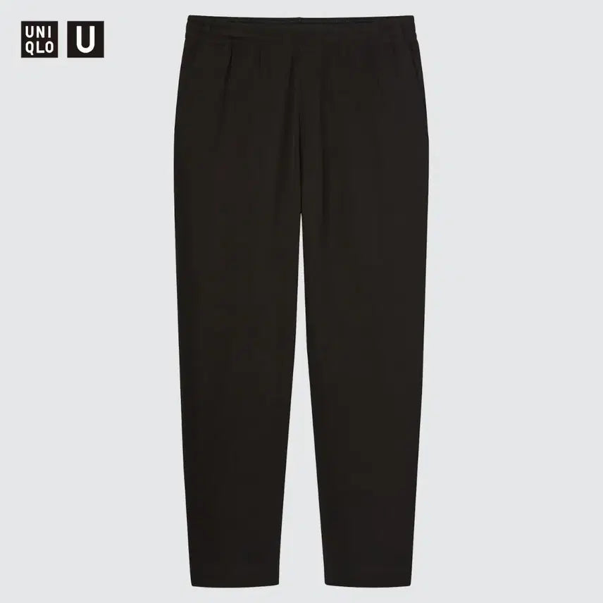 [BUNJANG] Uniqlo U French Rib Pants Black / [M] 유니클로 U 프렌치 립 팬츠 (블랙)