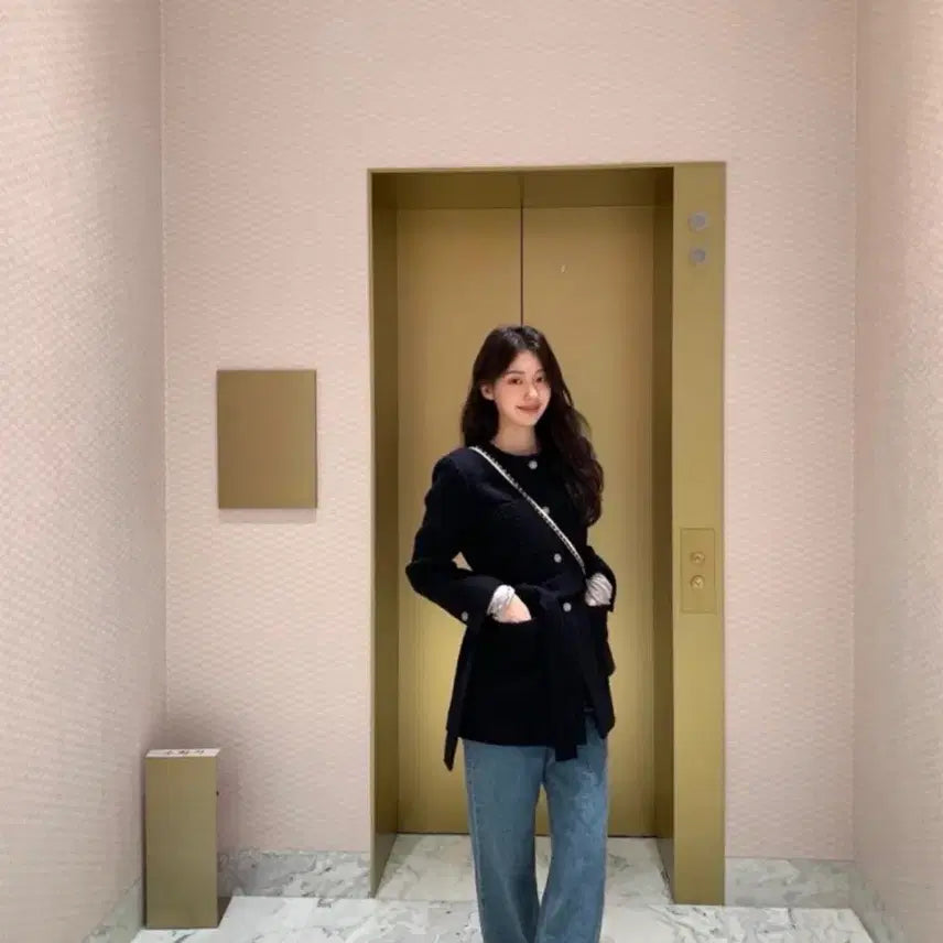 [BUNJANG] LePlain Jouer Tweed Jacket / 르플레인 쥬에 트위드 재킷