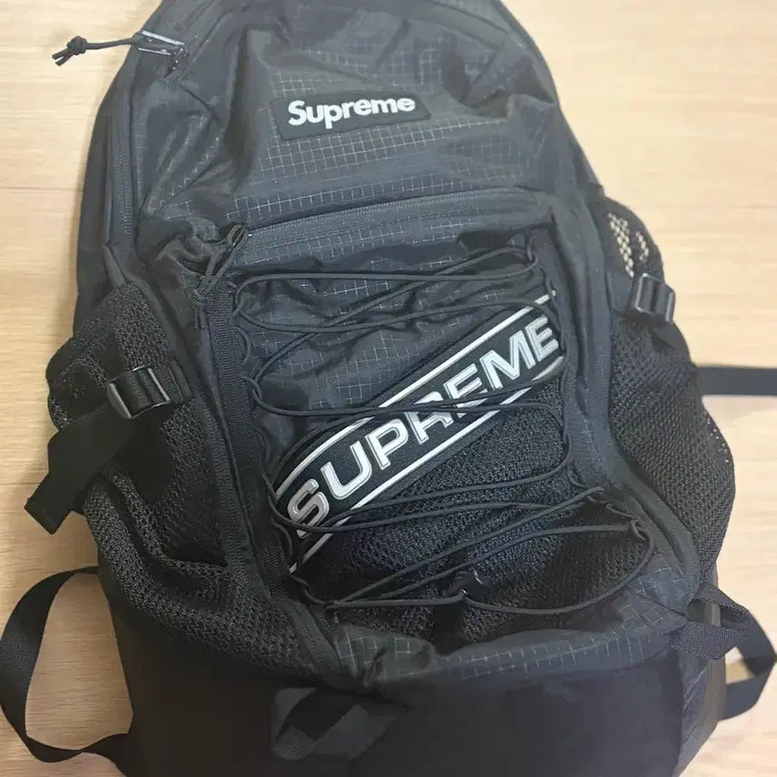 [BUNJANG] Supreme 23FW Backpack Black / 슈프림 23FW 백팩 블랙
