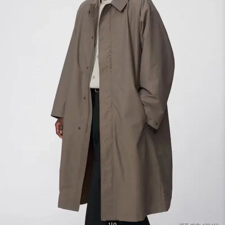 [BUNJANG] Uniqlo U Oversized Single Breasted Coat / 유니클로u 오버사이즈 싱글브레스트 코트