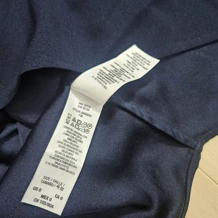 [BUNJANG] Juicy Couture Navy Blouse Shirt Dress / 쥬시꾸뛰르 네이비 블라우스 셔츠원피스 0