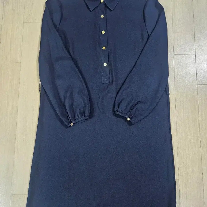 [BUNJANG] Juicy Couture Navy Blouse Shirt Dress / 쥬시꾸뛰르 네이비 블라우스 셔츠원피스 0