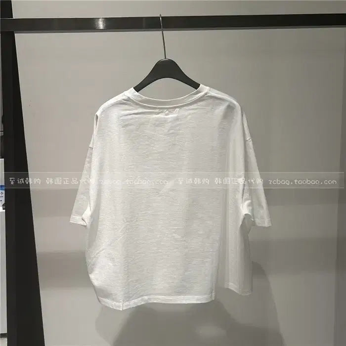[BUNJANG] The Cashmere Oversized Round T-Shirt / (@땡처리)더캐시미어 여성 박시핏 라운드 티셔츠