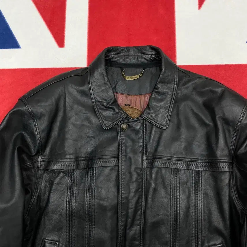 [BUNJANG] Vintidi Lambskin Bomber Jacket XL / 빈티디 양가죽 봄버자켓 XL