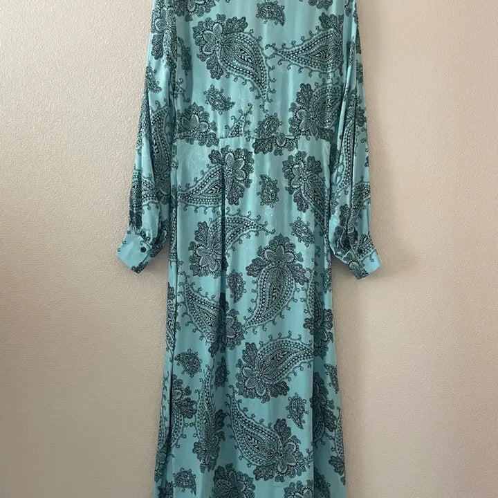 [BUNJANG] Sandro Paisley Long Dress / 산드로 페이즐리 롱원피스