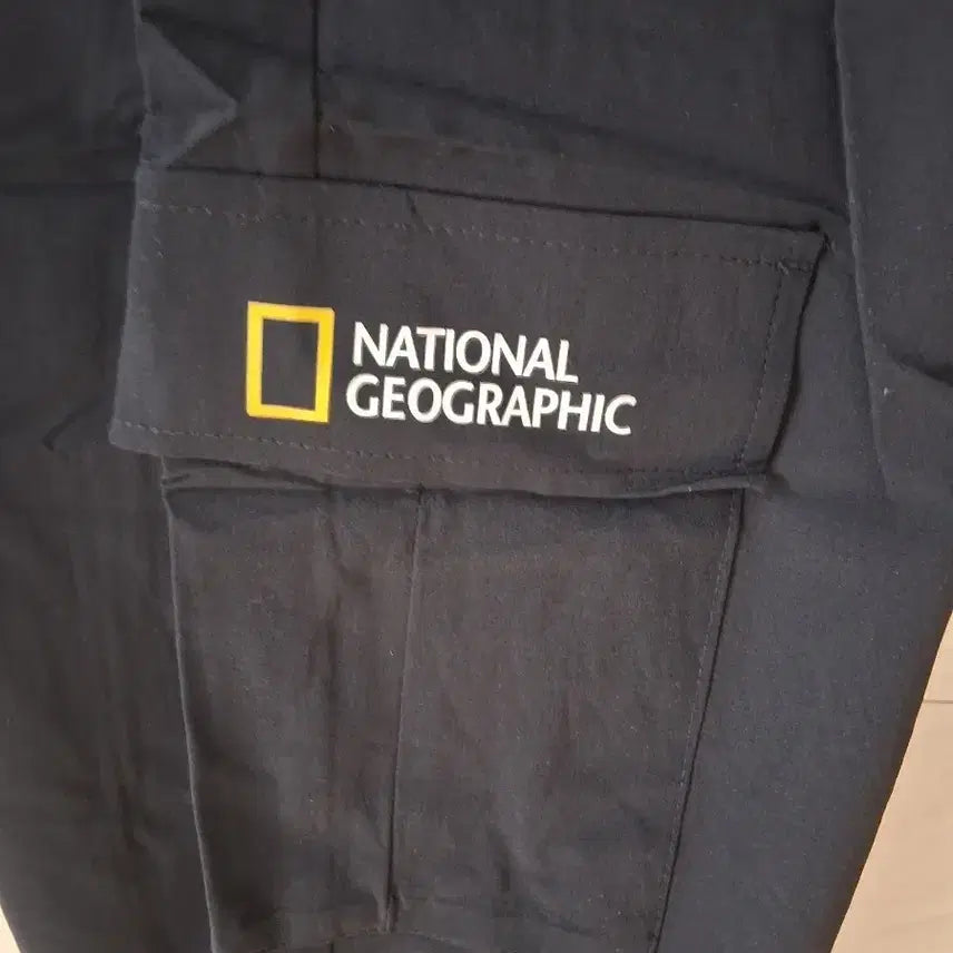 [BUNJANG] National Geographic Spring/Summer Cargo Jogger Pants XL Black / 내셔널 춘하용 카고 조거팬츠 XL 블랙 새상품