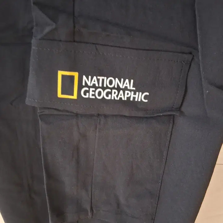 [BUNJANG] National Geographic Spring/Summer Cargo Jogger Pants XL Black / 내셔널 춘하용 카고 조거팬츠 XL 블랙 새상품