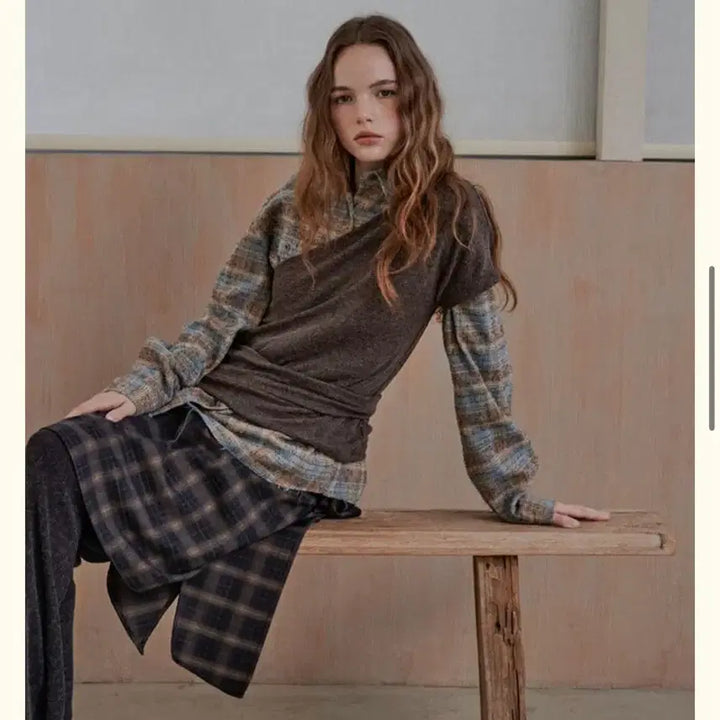 [BUNJANG] Auro Bohemian Snap &amp; Diagonal Tops Bundle Set / 아우로 세트 BOHEMIAN SNAP TOP, DIAGONAL TOP