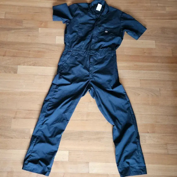 [SOLD OUT] 디키즈 반팔 점프수트 블랙