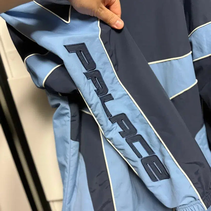 [BUNJANG] Palace Piped Hooded Shell Jacket Navy L / [L] 팔라스 파이프드 후드쉘 자켓 네이비