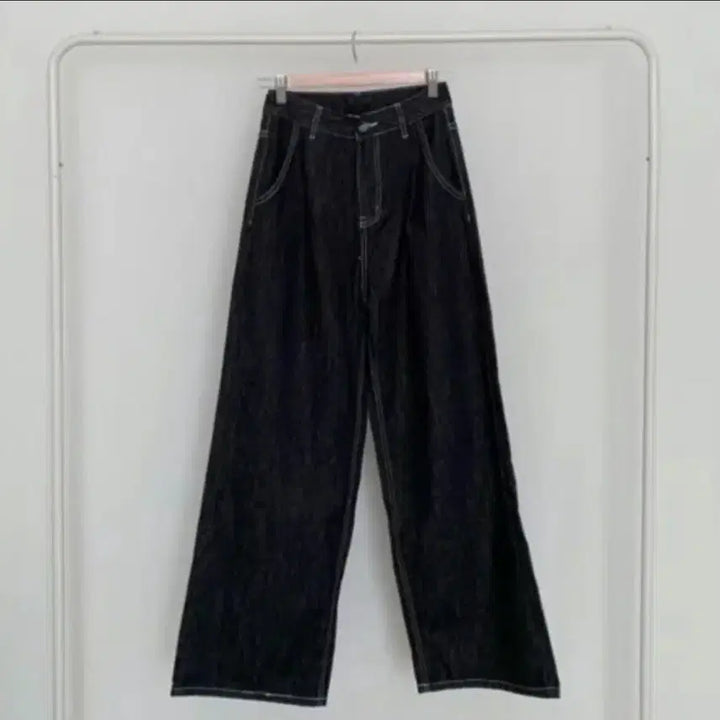 [SOLD OUT] 흑청 와이드 데님 팬츠 XL