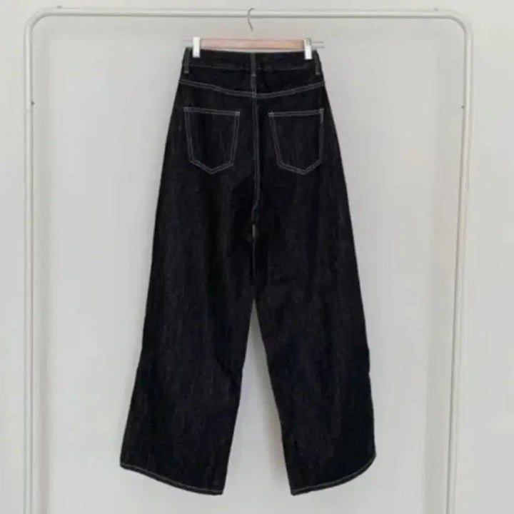 [SOLD OUT] 흑청 와이드 데님 팬츠 XL
