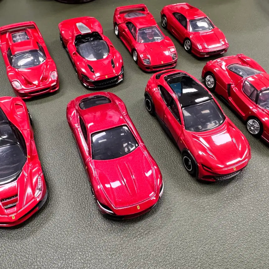 [BUNJANG] Tomica Ferrari 8-Car Bundle Set / 토미카 페라리 8종 일괄