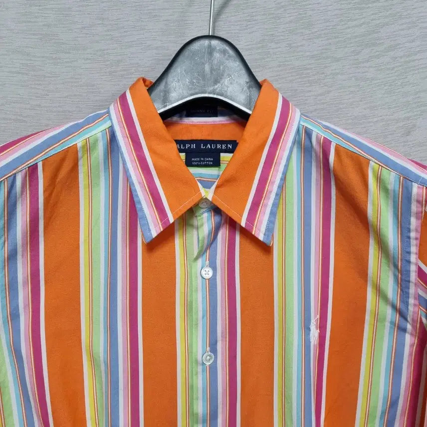 [BUNJANG] Polo Ralph Lauren Striped 9/10 Sleeve Shirt Women&