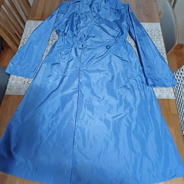 [BUNJANG] Mariani Blue Trench Coat / 마리아니 블루 트렌치