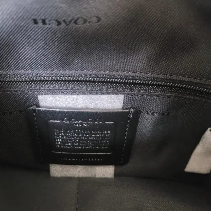 [SOLD OUT] 코치 블랙 레더 호보백 숄더백