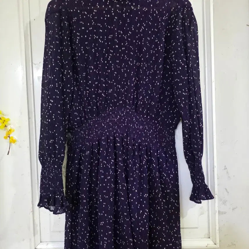 [BUNJANG] Zara Pleated Mini Dress / 봄   자라 플리츠 스판  미니 원피스  사이즈 30 가슴단면 54