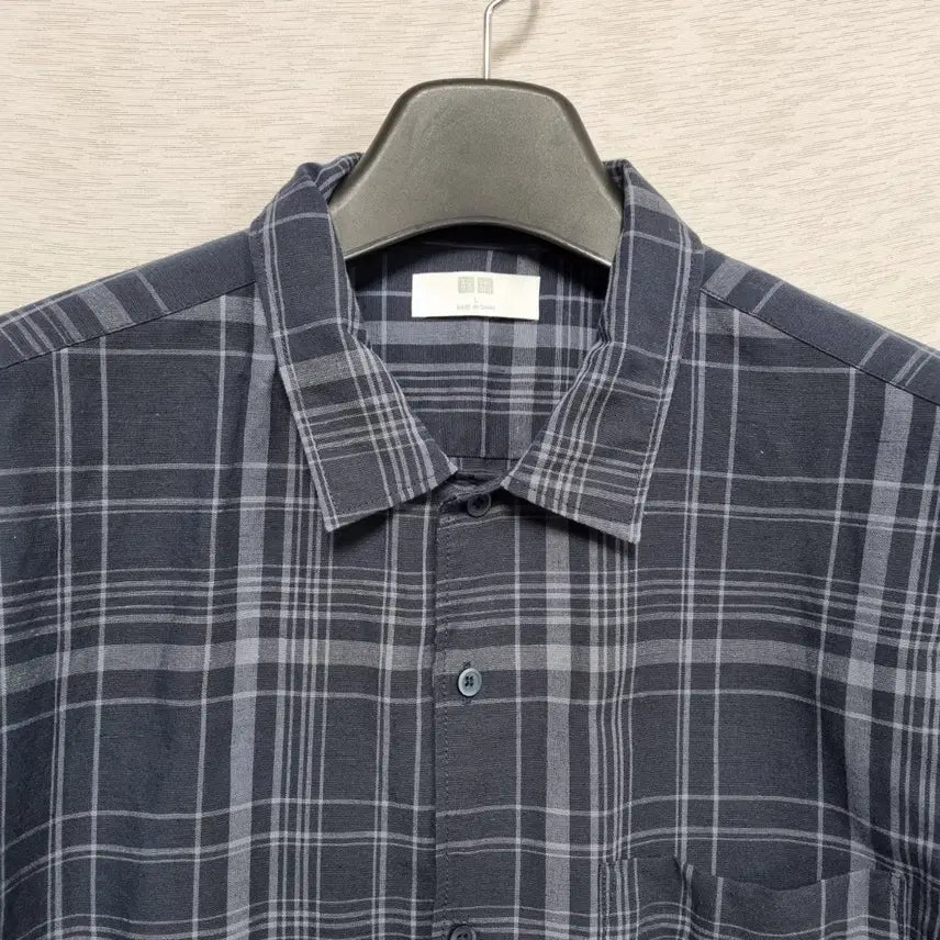 [BUNJANG] Uniqlo Checkered Shirt Men&