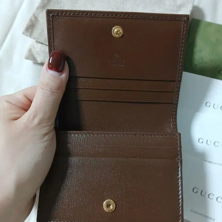 [BUNJANG] Gucci Horsebit 1955 Small Wallet Full Set / 구찌- 홀스빗 1955 스몰지갑 풀세트