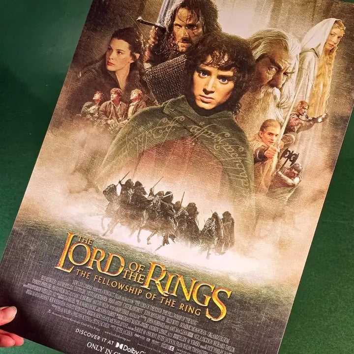 [BUNJANG] Lord of the Rings Dolby Cinema A3 Poster Bundle Set / [미개봉] 반지의 제왕 돌비 시네마 A3 포스터 3종 일괄