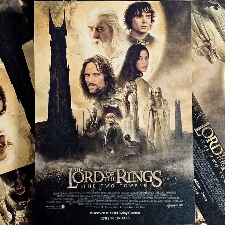 [BUNJANG] Lord of the Rings Dolby Cinema A3 Poster Bundle Set / [미개봉] 반지의 제왕 돌비 시네마 A3 포스터 3종 일괄