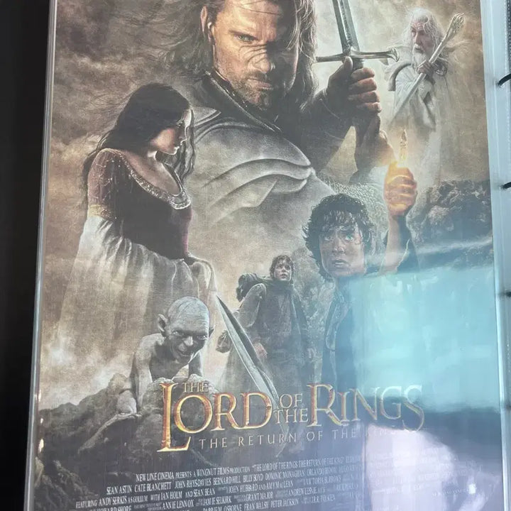 [BUNJANG] Lord of the Rings Dolby Cinema A3 Poster Bundle Set / [미개봉] 반지의 제왕 돌비 시네마 A3 포스터 3종 일괄