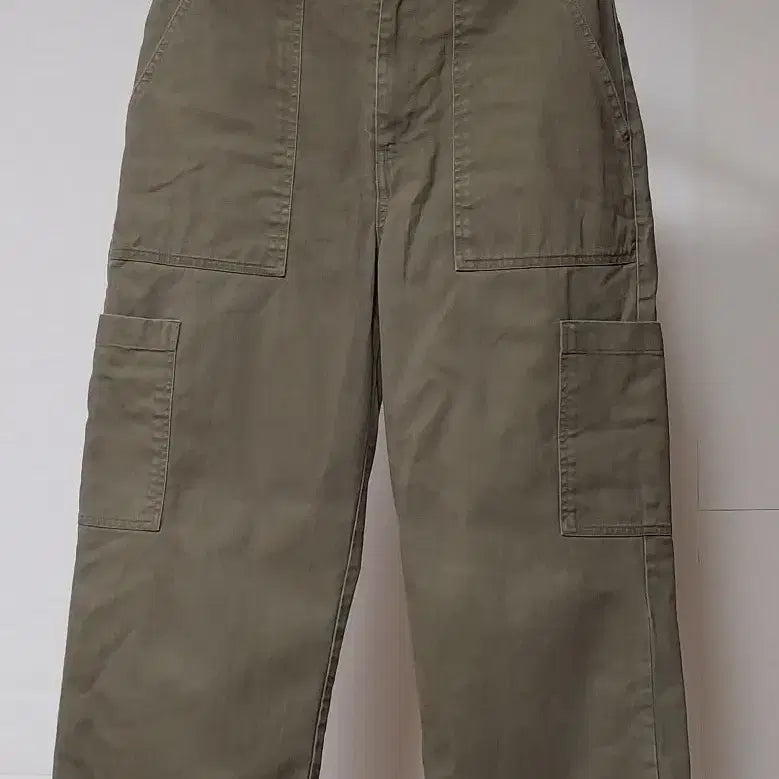 [BUNJANG] Tommy Jeans Khaki Cargo Crop Pants Women&