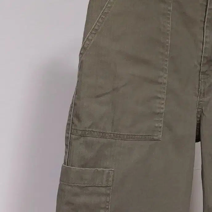 [BUNJANG] Tommy Jeans Khaki Cargo Crop Pants Women&