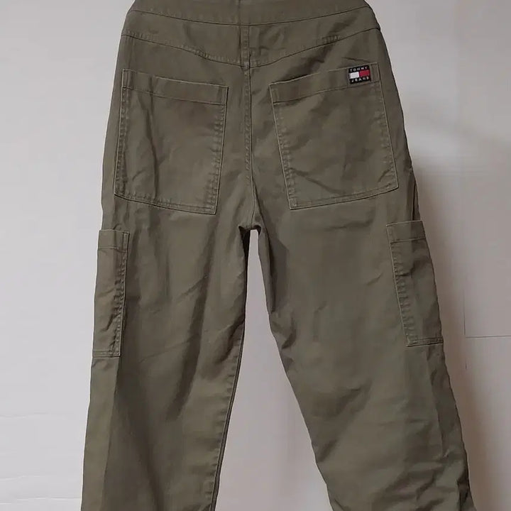 [BUNJANG] Tommy Jeans Khaki Cargo Crop Pants Women&