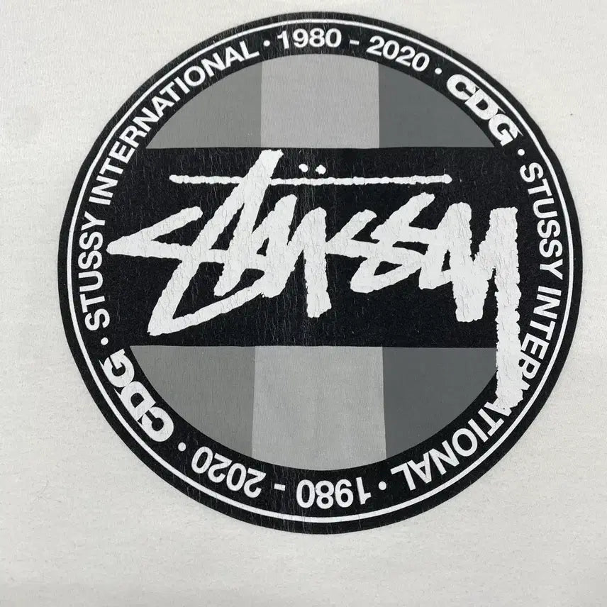 [BUNJANG] Stussy CDG Dot Long Sleeve XL / 스투시 CDG 닷 롱슬리브 XL