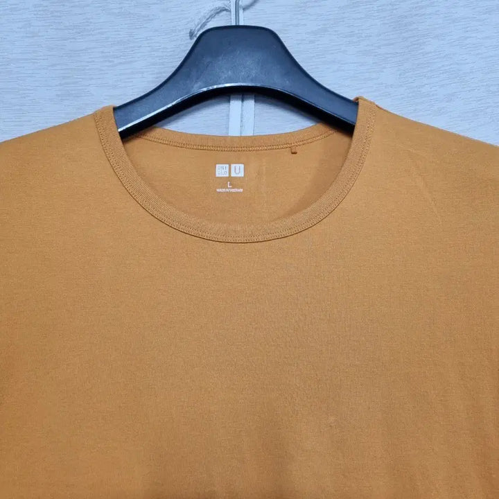 [BUNJANG] Uniqlo U Long Dress Mustard L / 유니클로U 롱 원피스 여66-77ㅡ0423