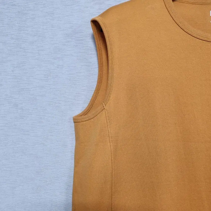 [BUNJANG] Uniqlo U Long Dress Mustard L / 유니클로U 롱 원피스 여66-77ㅡ0423