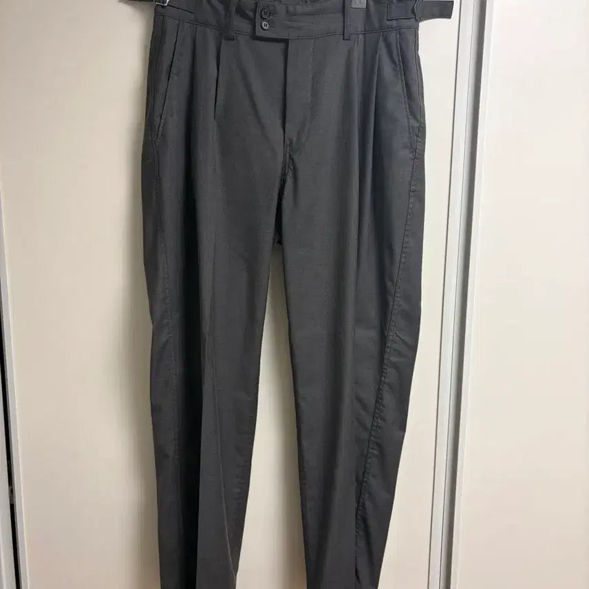 [SOLD OUT] [2] 어나더오피스 산티아고 스탠다드 슬랙스 헤더그레이