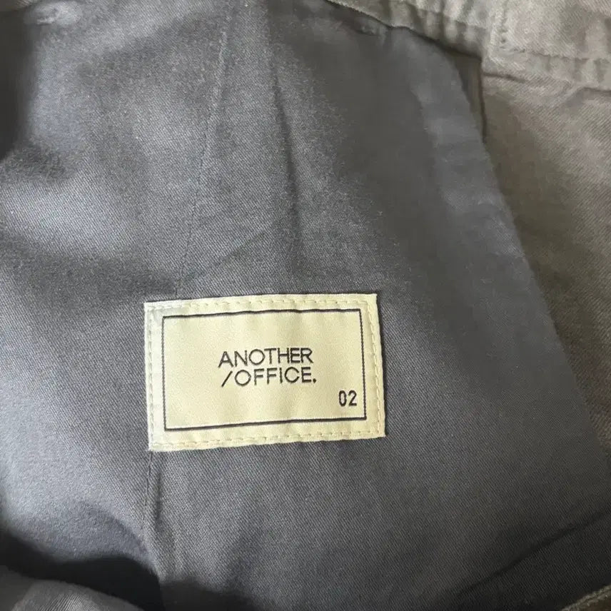 [SOLD OUT] [2] 어나더오피스 산티아고 스탠다드 슬랙스 헤더그레이