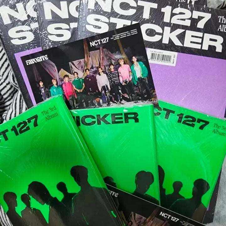 [BUNJANG] NCT 127 Sticker Album Bundle Set / NCT127 스티커 앨범 엔시티 미개봉 일괄판매