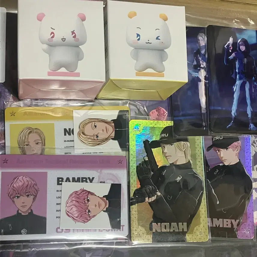 [SOLD OUT] 플레이브 므메미무 팝업 뫄 미므 피규어 칼리고 포카 일괄