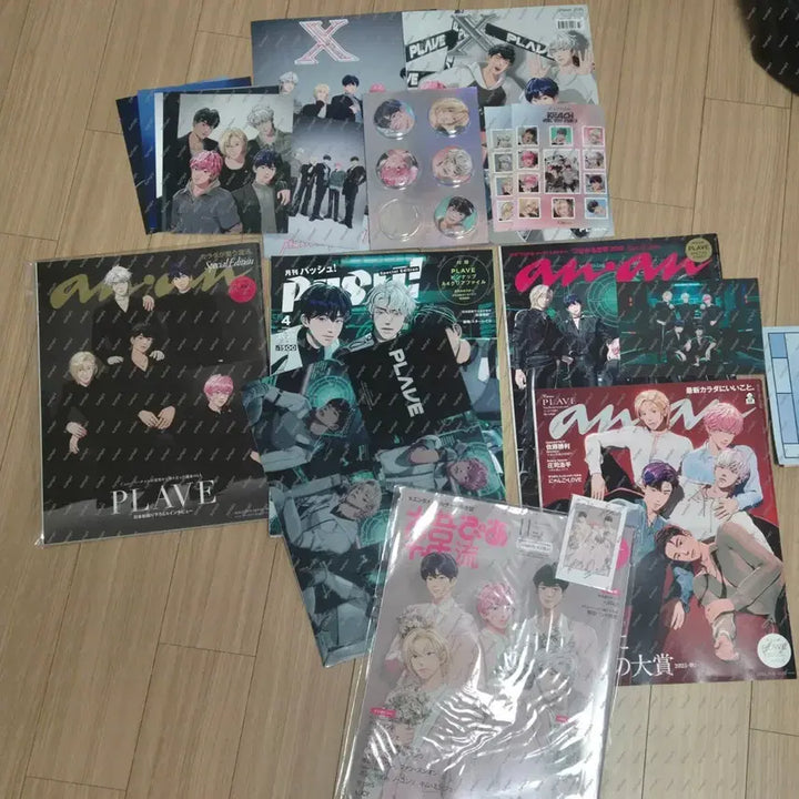 [BUNJANG] PLAVE Magazine Bundle Set / 플레이브 잡지 9종 특전포함 일괄
