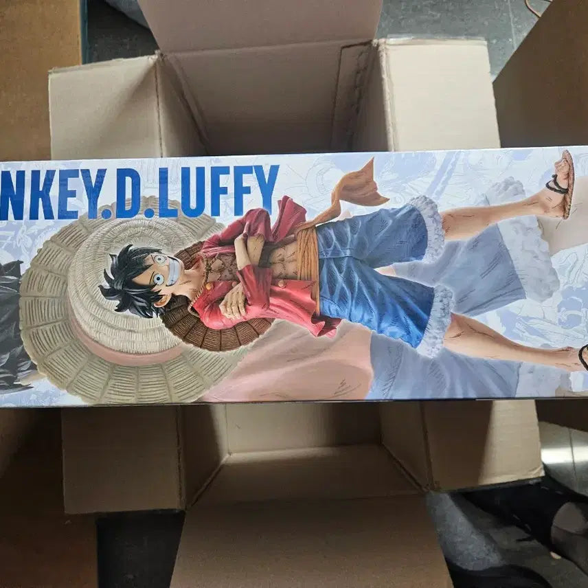 [SOLD OUT] 베이스샵 원피스 루피 피규어 풀컬러  45Cm 미개봉