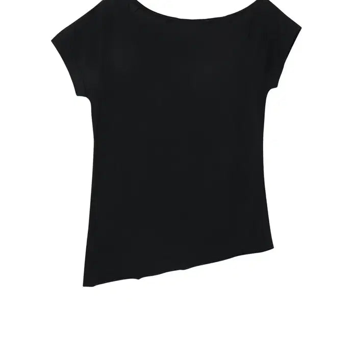 [BUNJANG] Bohemian Seoul Funky Scoop Neck Tee - Conch / 보헤미안서울 Funky Scoop Neck Tee Conch