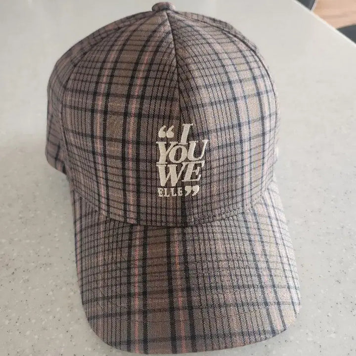[BUNJANG] Elle Check Bucket Hat / 엘르 체크모자