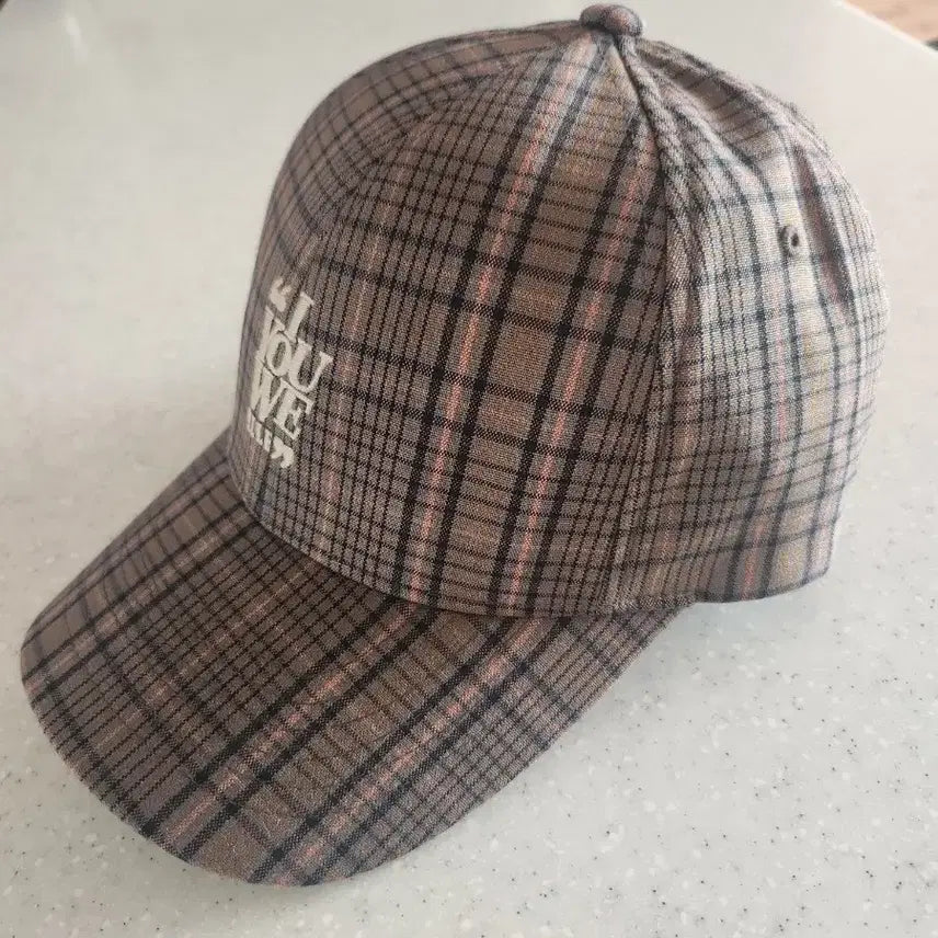 [BUNJANG] Elle Check Bucket Hat / 엘르 체크모자