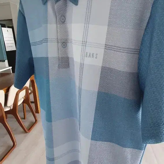 [SOLD OUT] 닥스 DAKS 체크 반팔 폴로 티셔츠105
