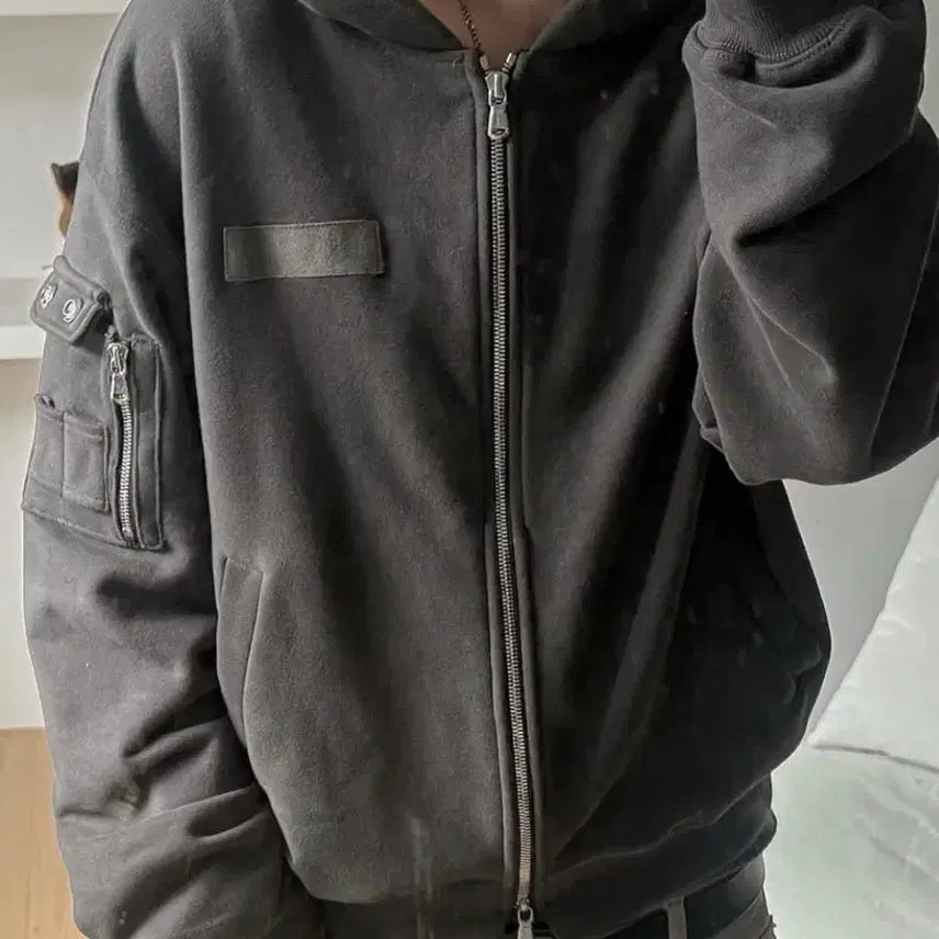 [BUNJANG] Pogservice MA-1 Hoodie / pogservice MA-1 HOODIE / 포그서비스 후디 2 SIZE